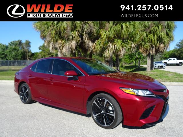 Pre Owned 2018 Toyota Camry Xse 4dr Car In Sarasota L201200a